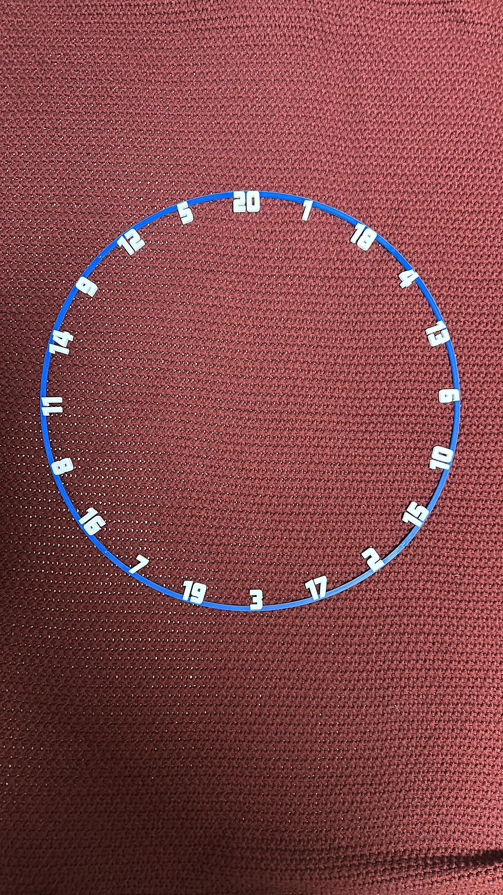 Miniaturbild: Zahlenring Autodarts Dartboard (3D-Druckdatei)