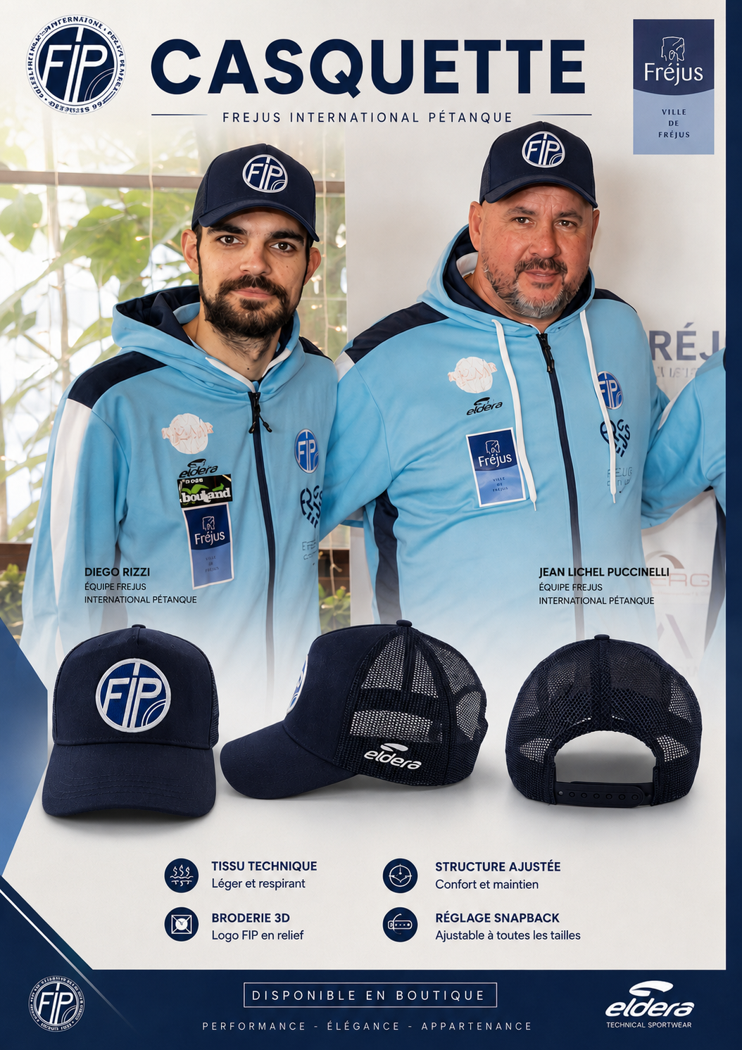 Casquette bleu marine 