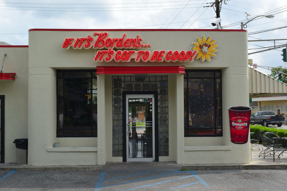 Borden Ice Cream, Lafayette, Louisiana