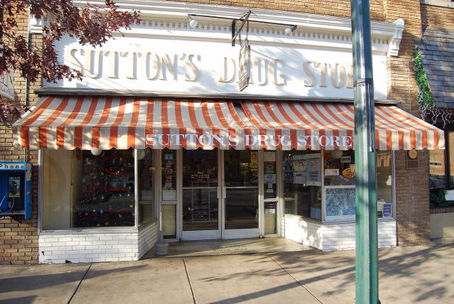 Sutton's Drug & Soda Fountain, Chapel Hill, North Carolina