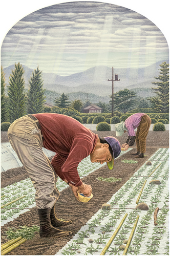 FARMERS: Original, Limited-Edition, Giclée Print (unframed