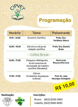Programação - IV CIPVET
