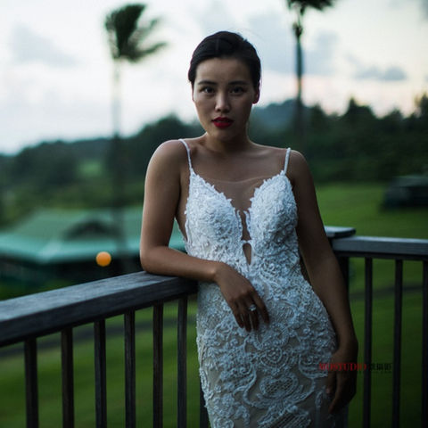 Beautiful Bride at Dusk