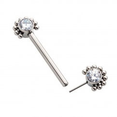 titanium-with-one-side-fixed-one-side-threadless-nipple-barbell-with-clustered-beads-bezel