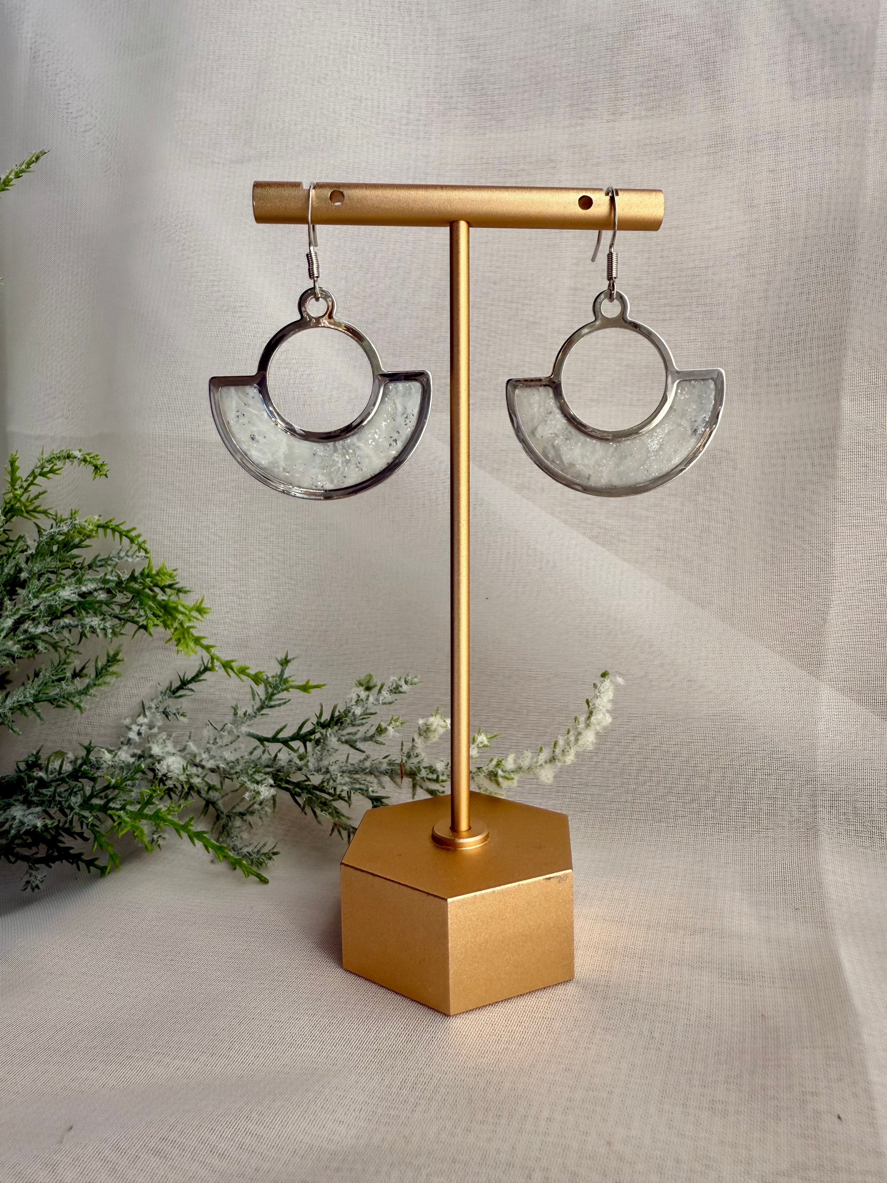 Ella - White Stone (silver)