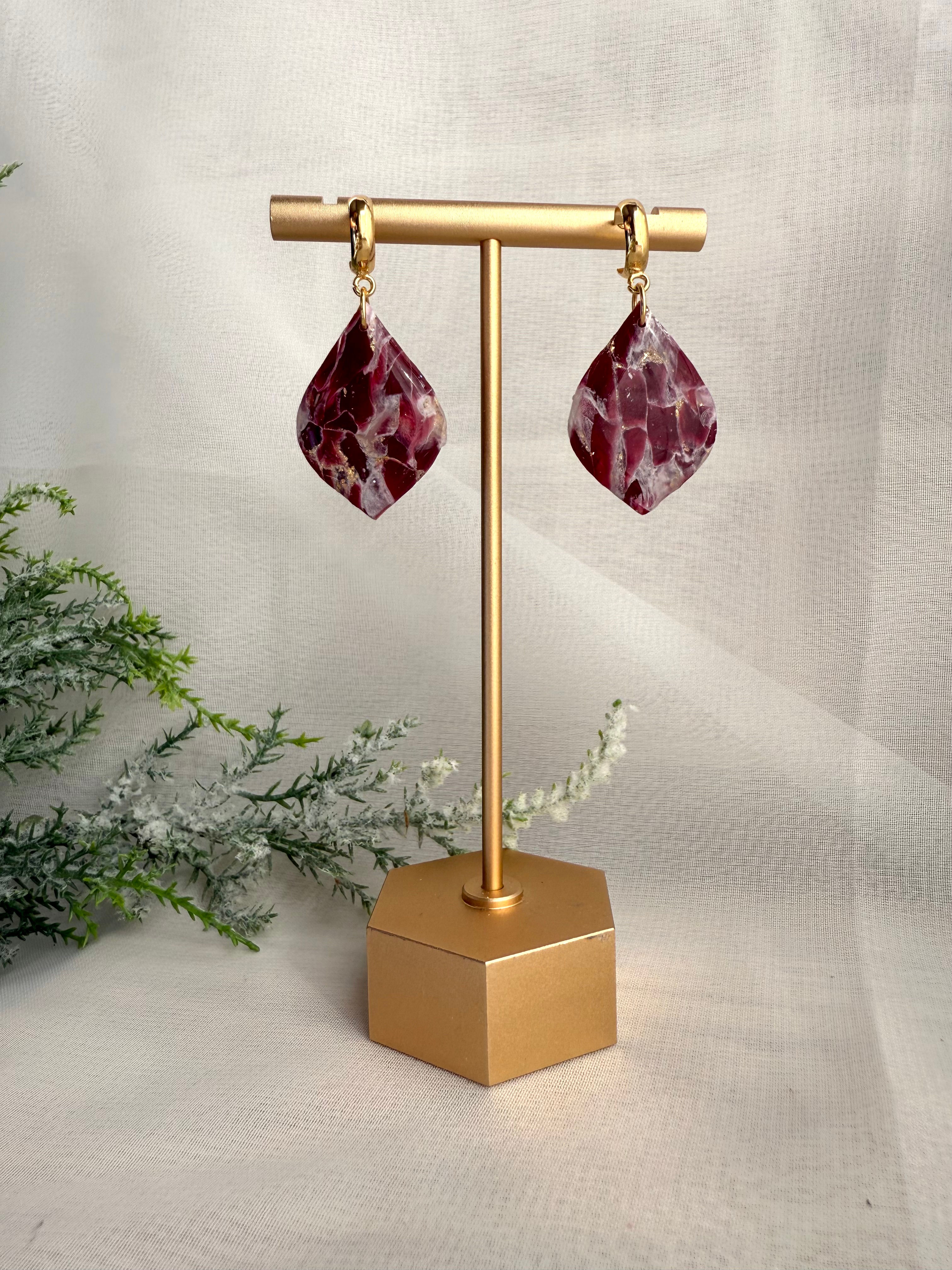 Jules - Burgundy Stone