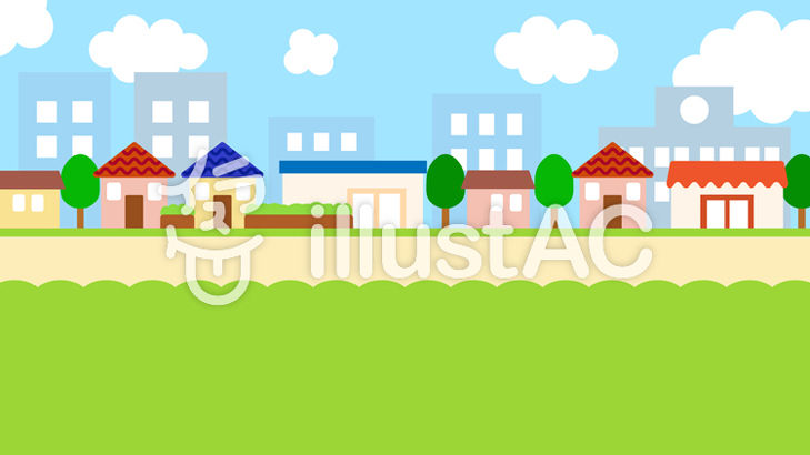 簡単な街　ワイド　16:9