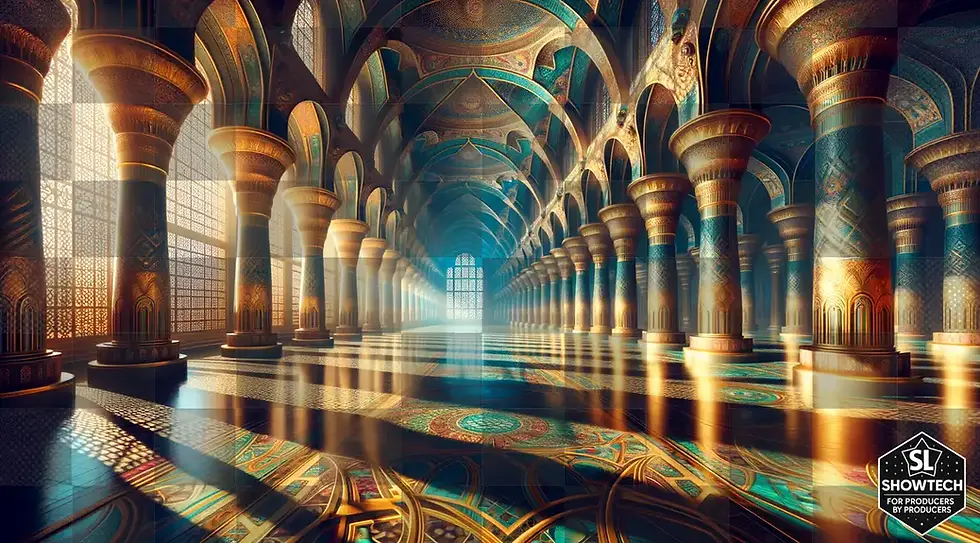 Thumbnail: Scenic Projection Images for Joseph And The Amazing Technicolor Dreamcoat