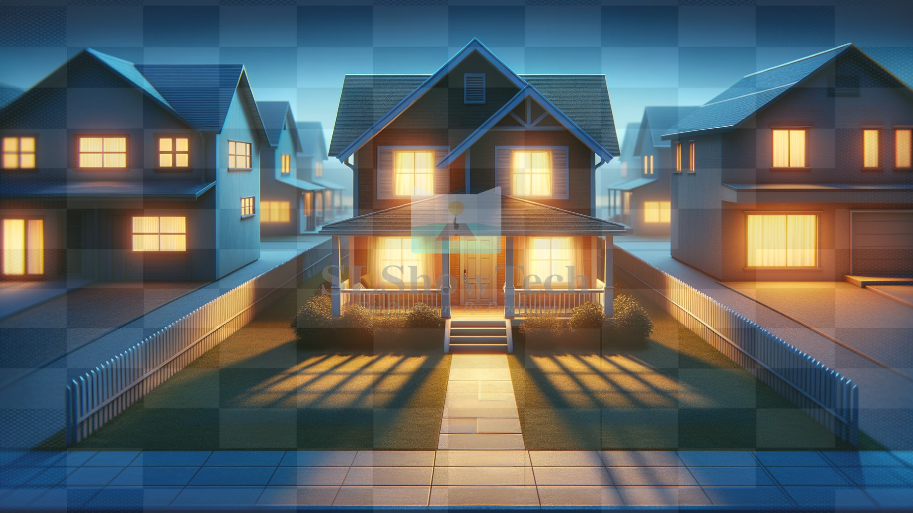 Scenic Projection Images for Next To Normal