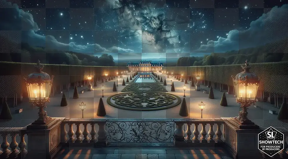 Thumbnail: Scenic Projection Images for Cinderella