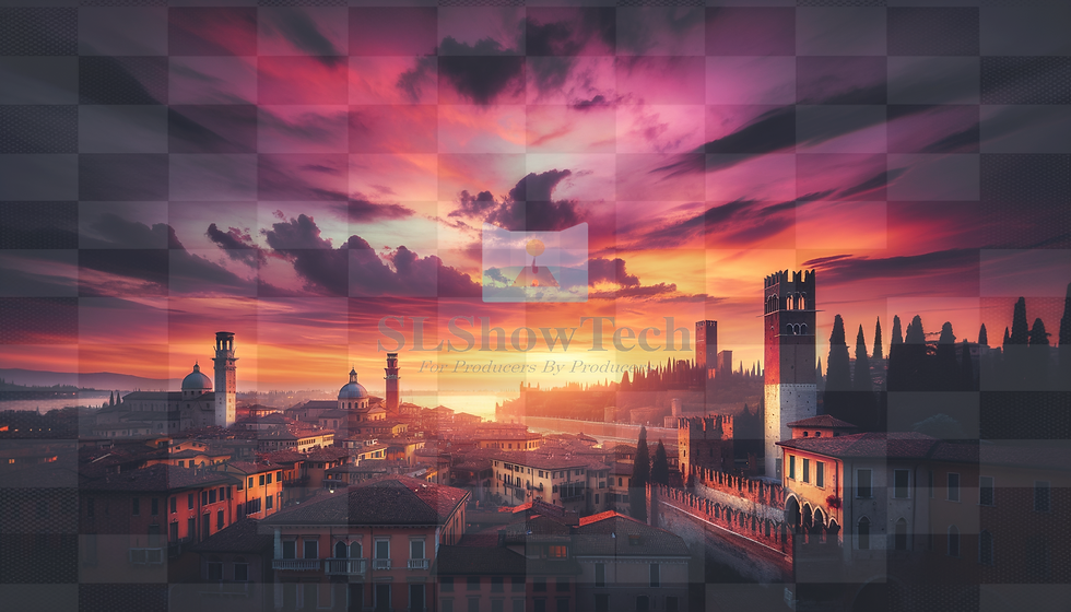 Thumbnail: Scenic Projection Images for Romeo and Juliet