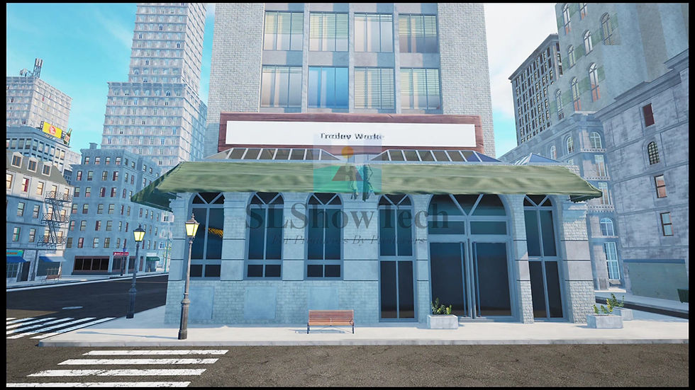 Thumbnail: Newsies Jr. - 3D Animated Scenic Projections