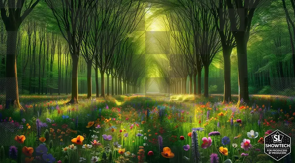 Thumbnail: Scenic Projection Images for Secret Garden
