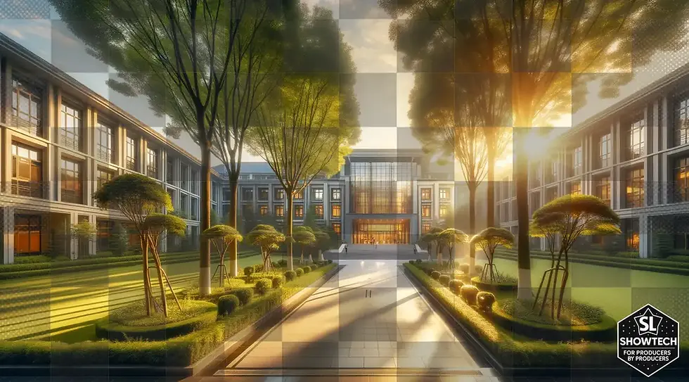 Thumbnail: Scenic Projection Images for High School Musical