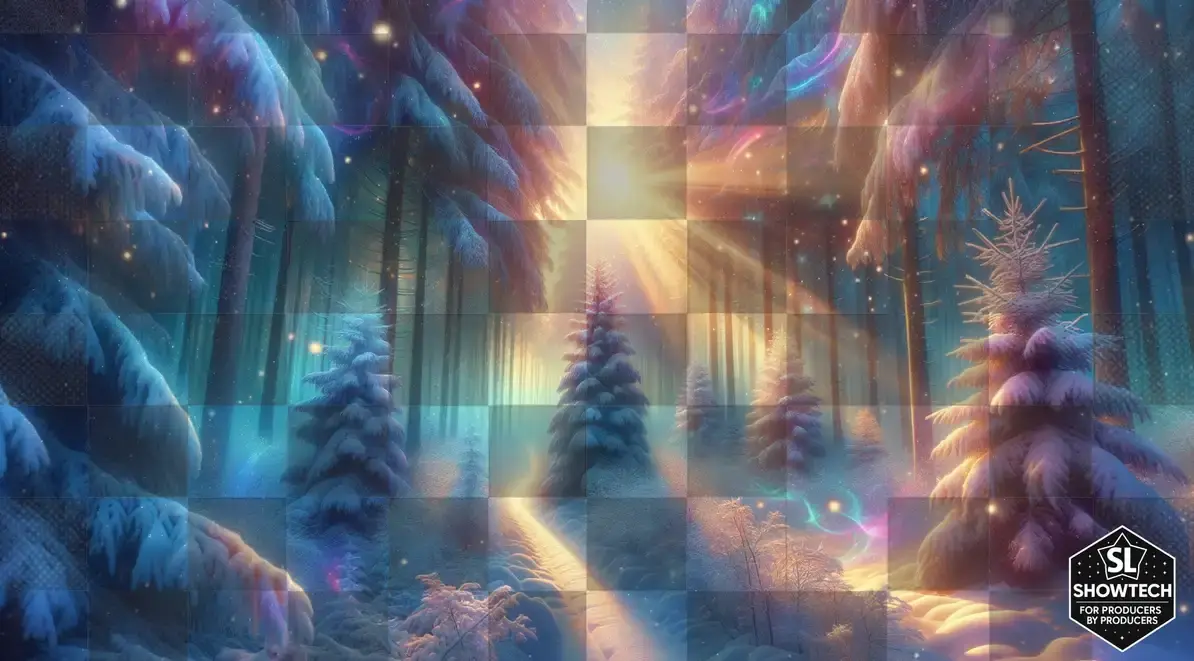 Scenic Projection Images for The Nutcracker