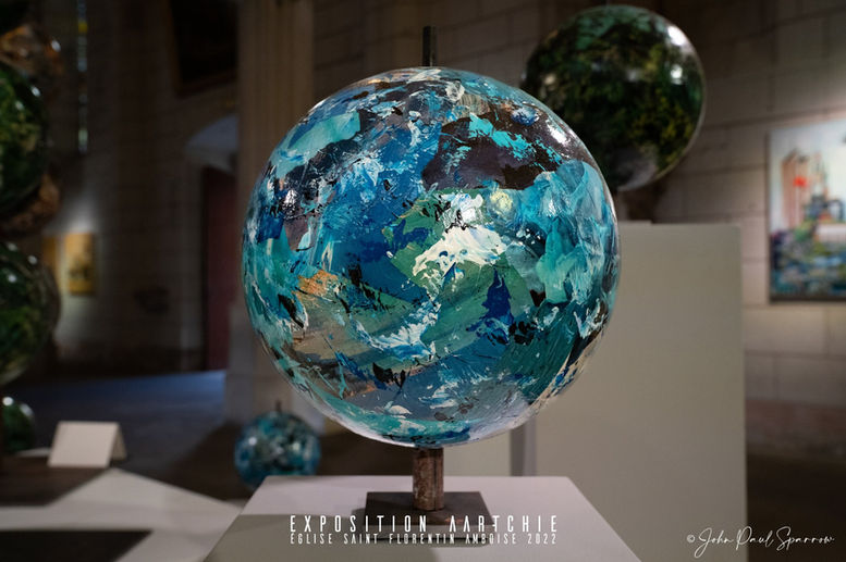 SPHERE BLEUE