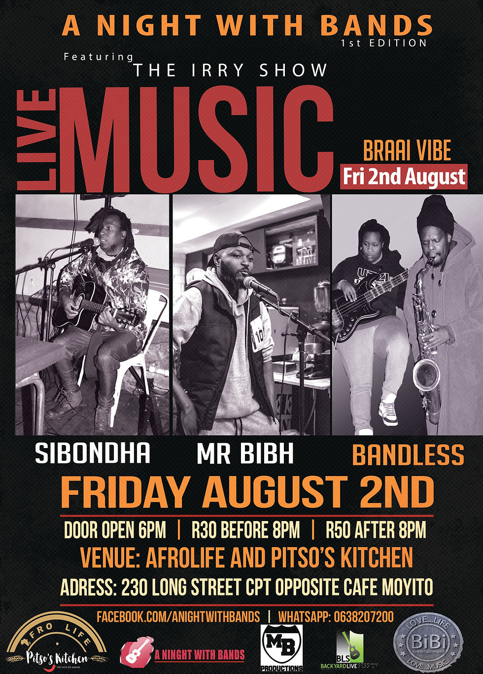 A night with bands