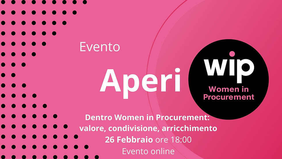 Dentro Women in Procurement: valore, condivisione, arricchimento