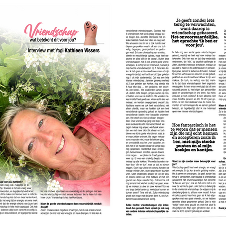 Artikel: vriendschap 