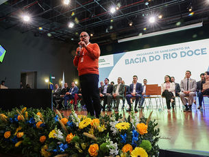 Lançamento do Programa de Saneamento do Novo Acordo de Mariana