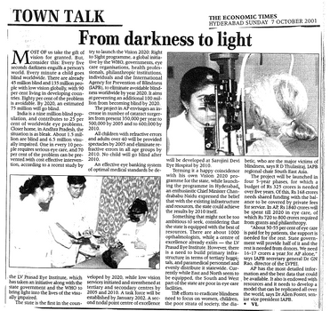 From Darkness to Light