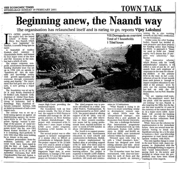 Beginning Anew, the Naandi Way