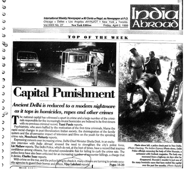 Security Agencies on Bull Run in Crime Capital