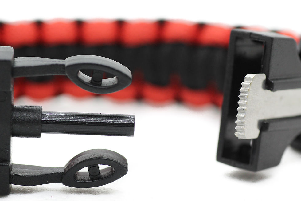 Thumbnail: PULSERA SUPERVIVENCIA PARACORD