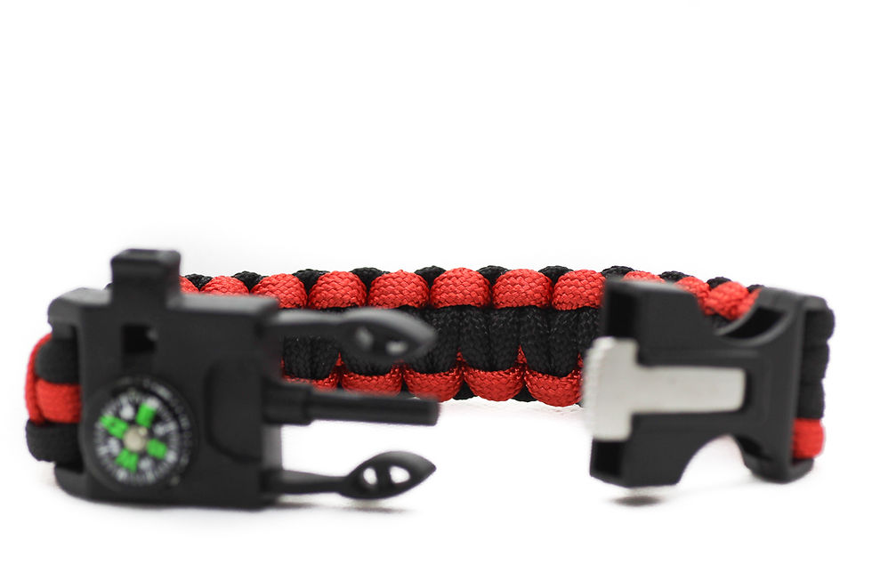 Thumbnail: PULSERA SUPERVIVENCIA PARACORD