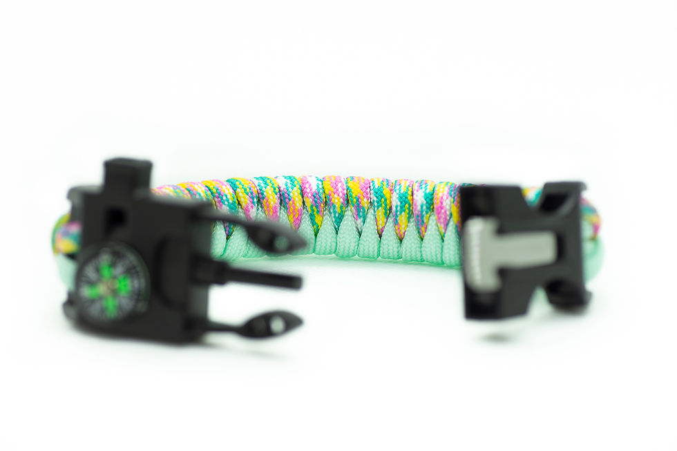 Thumbnail: PULSERA SUPERVIVENCIA PARACORD