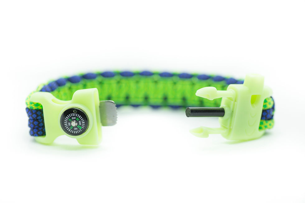 Thumbnail: PULSERA SUPERVIVENCIA PARACORD