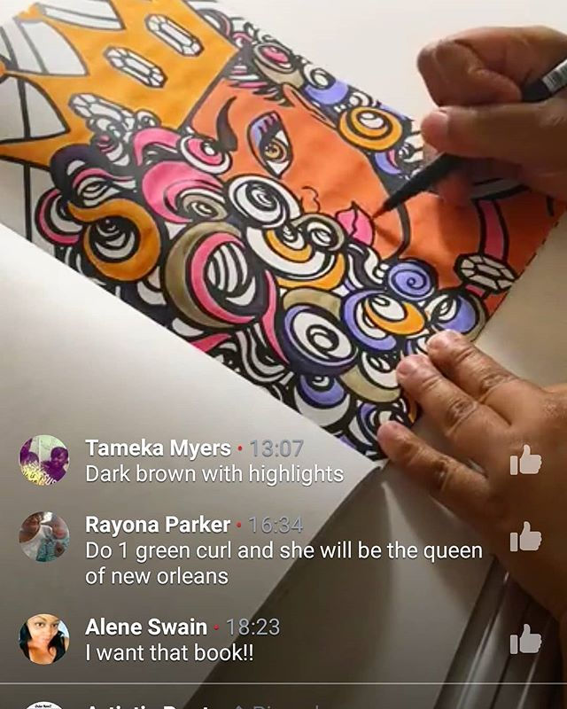 Coloring in the Artistic Rootz The Art o