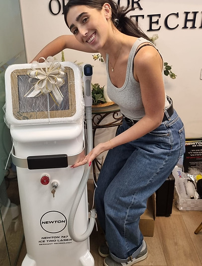 מכשיר לייזר ניוטון להסרת שיער -זו הבחירה שלי לקליניקה-אור לעור טכנולוגיות