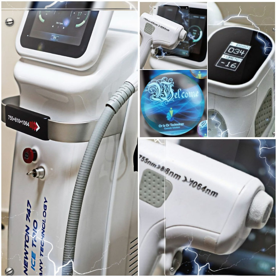 Newton 747 ice trio laser - orlaor techn