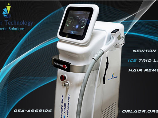 מה מבשרת לנו שנת 2021 בתחום מכשירי לייזר להסרת שיער NEWTON 747 ice trio laser - Orlaor Technology