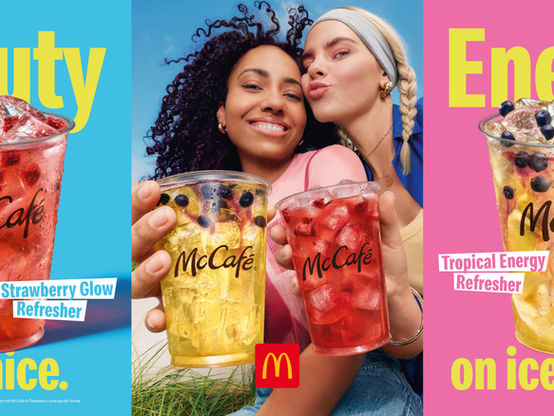 McDonalds cold drinks campagin