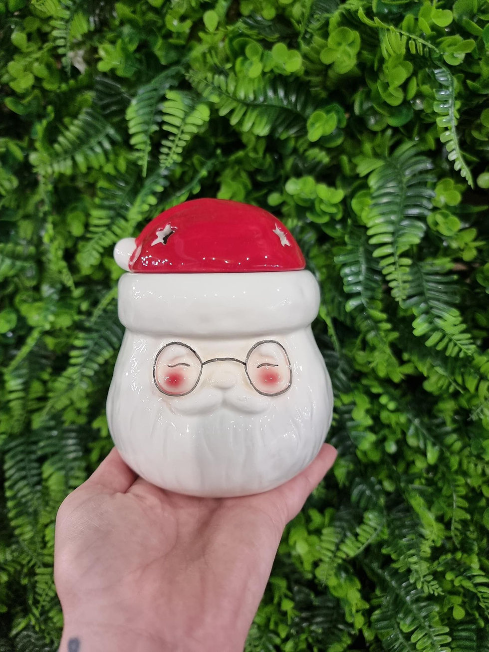 Santa Claus Shaped Christmas Oil Burner and Wax Warmer