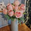 Thumbnail: Faux Silk Rose Bunch Soft Pink
