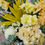 Thumbnail: Yellow Hat Box Faux Flower Arrangement