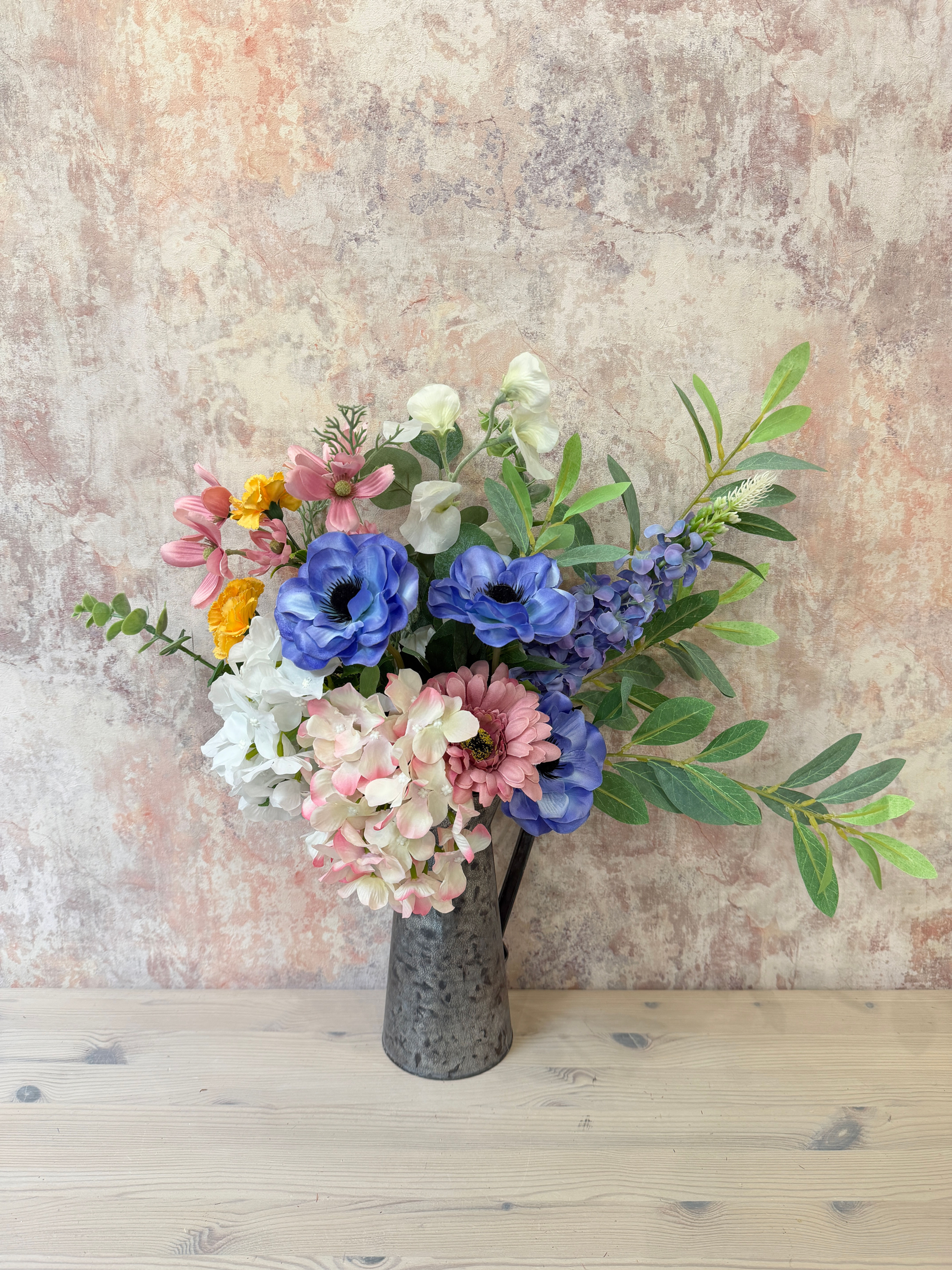 Pastel Garden Faux Arrangement Ex Display