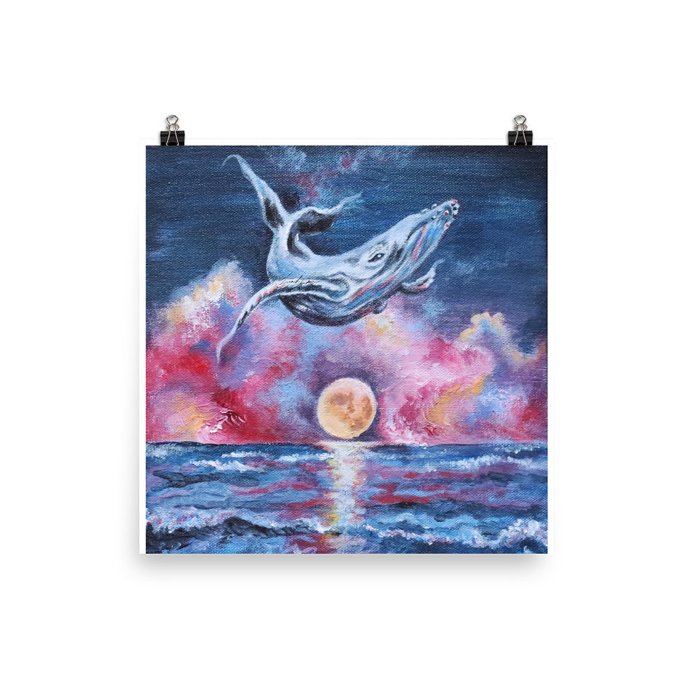 縮圖：A vivid dream-Framed Poster