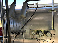 Thermal Fluid Heater, Pressure Gauge, Pressure Switch, hot oil heater, glycol heater