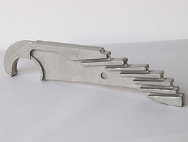 Custom grate bar casting, step grate bar, reciprocating grate bar