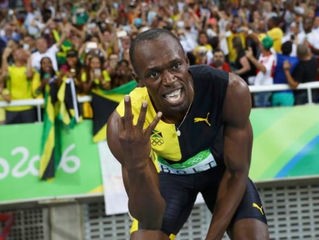 Glorioso Bolt e Gloriosa Jamaica 37.27, Japão 37.60 AR e Canadá 37.64 NR