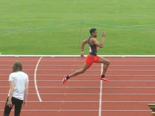 David Lima até ao fim, 10.33 +1.5 e 10.42 +1.2