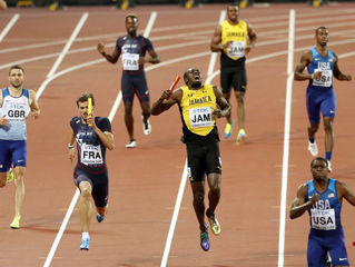 Farewel,Usain Bolt! Lesão de Bolt na última corrida da sua gloriosa carreira! 37.47 Rec. da Europa e