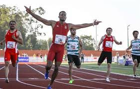 David Lima nos 200 de Londres, hoje, 18.54!