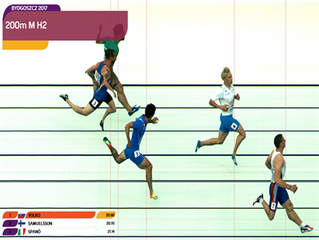Ricardo Ribeiro e Rafael Jorge nas meias finais dos 200 de Bydgoszcz com 21.21 e 21.22!