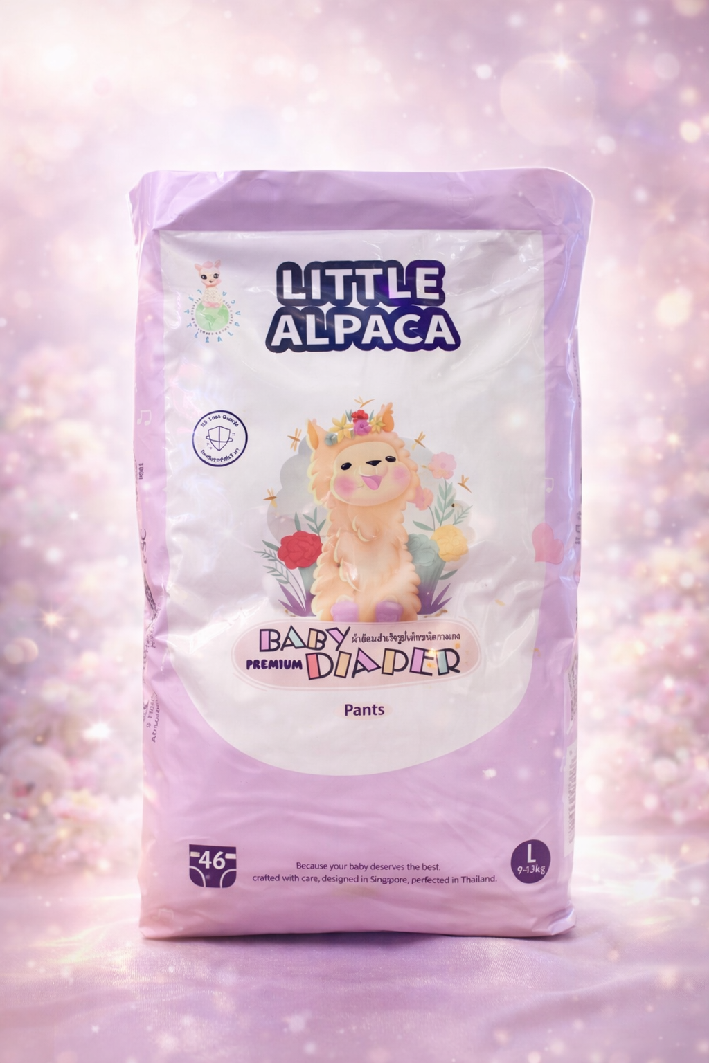 Little Alpaca L Size Pant Diapers (Recommended for use in Childcare and Daytime)