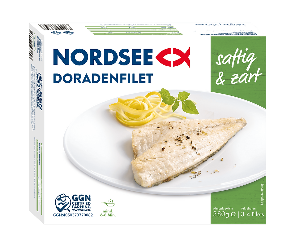 Nordsee Doradenfilet saftig & zart